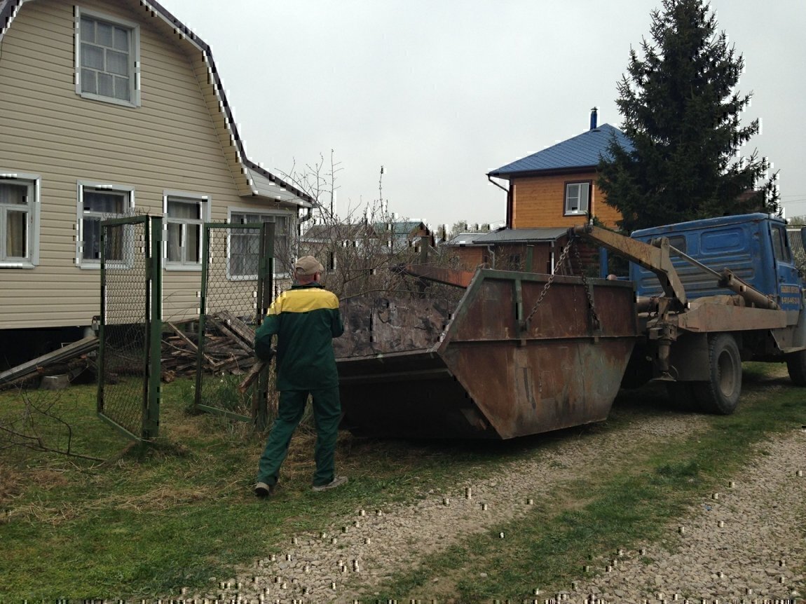 Вывоз мусора и отходов с дачи и участка СНТ в Новошахтинске в октябре