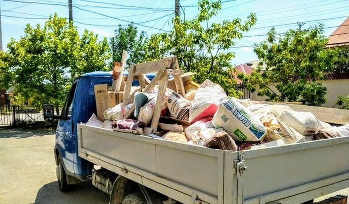Вывоз мусора Газелью в Новошахтинске в октябре