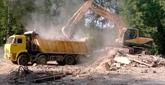 Вывоз бетонного боя и ЖБИ отходов в Новошахтинске от ПроМусор, цена от 2812 руб., утилизация и переработка