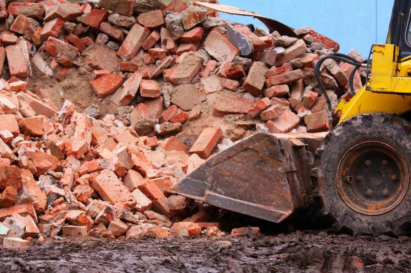 Вывоз кирпичного боя с утилизацией в Новошахтинске в октябре
